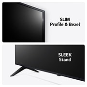 LG UR80 55 inch 4K Smart UHD TV 2023, 55UR80006LJ