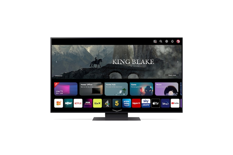 LG UR91 55 inch 4K Smart UHD TV 2023, 55UR91006LA