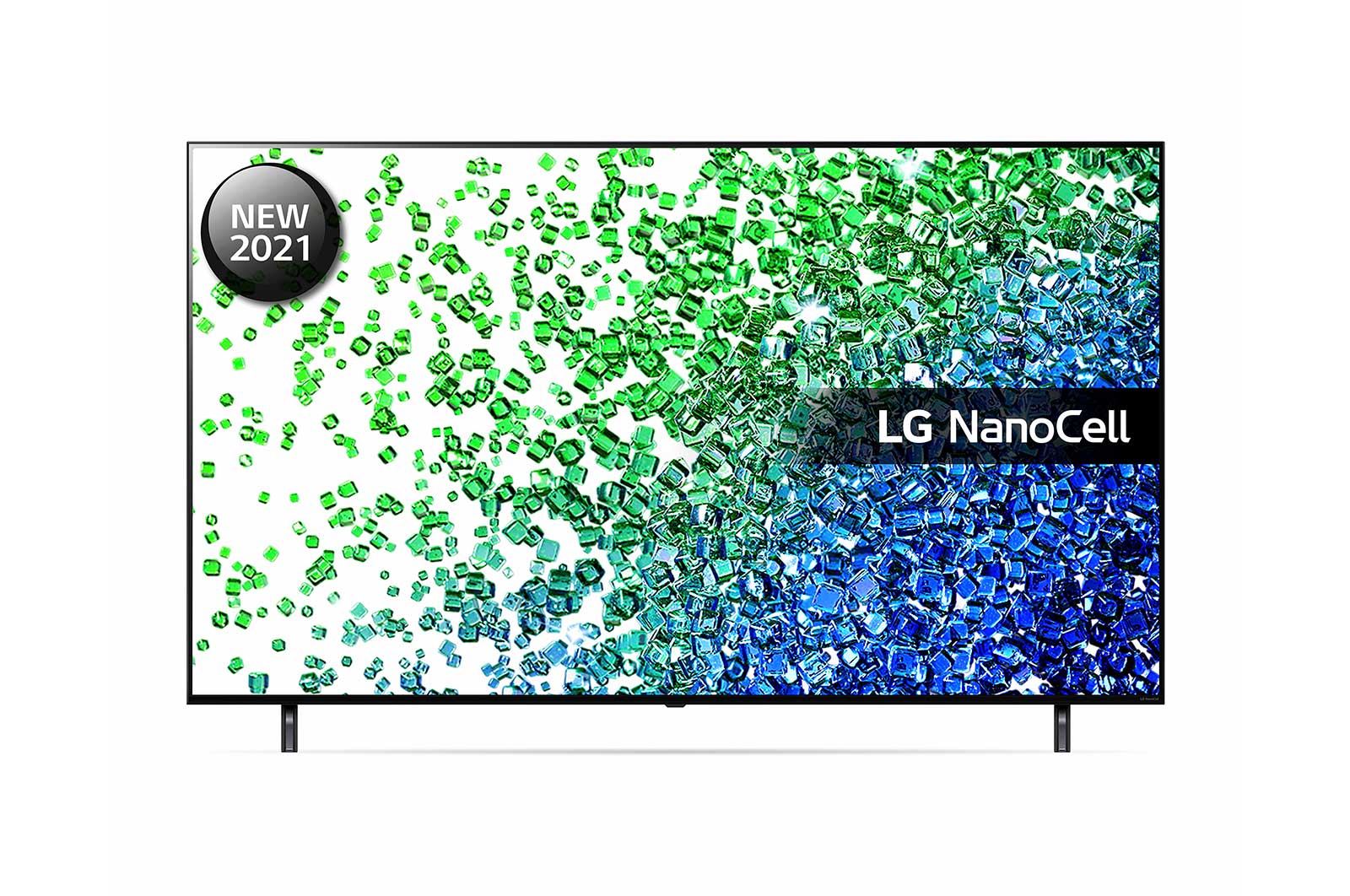 Front view of LG NanoCell NANO80 65&#34; 4K Smart TV 65NANO806PA