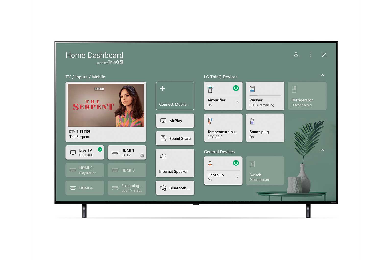 LG NanoCell NANO80 65" 4K Smart TV, 65NANO806PA