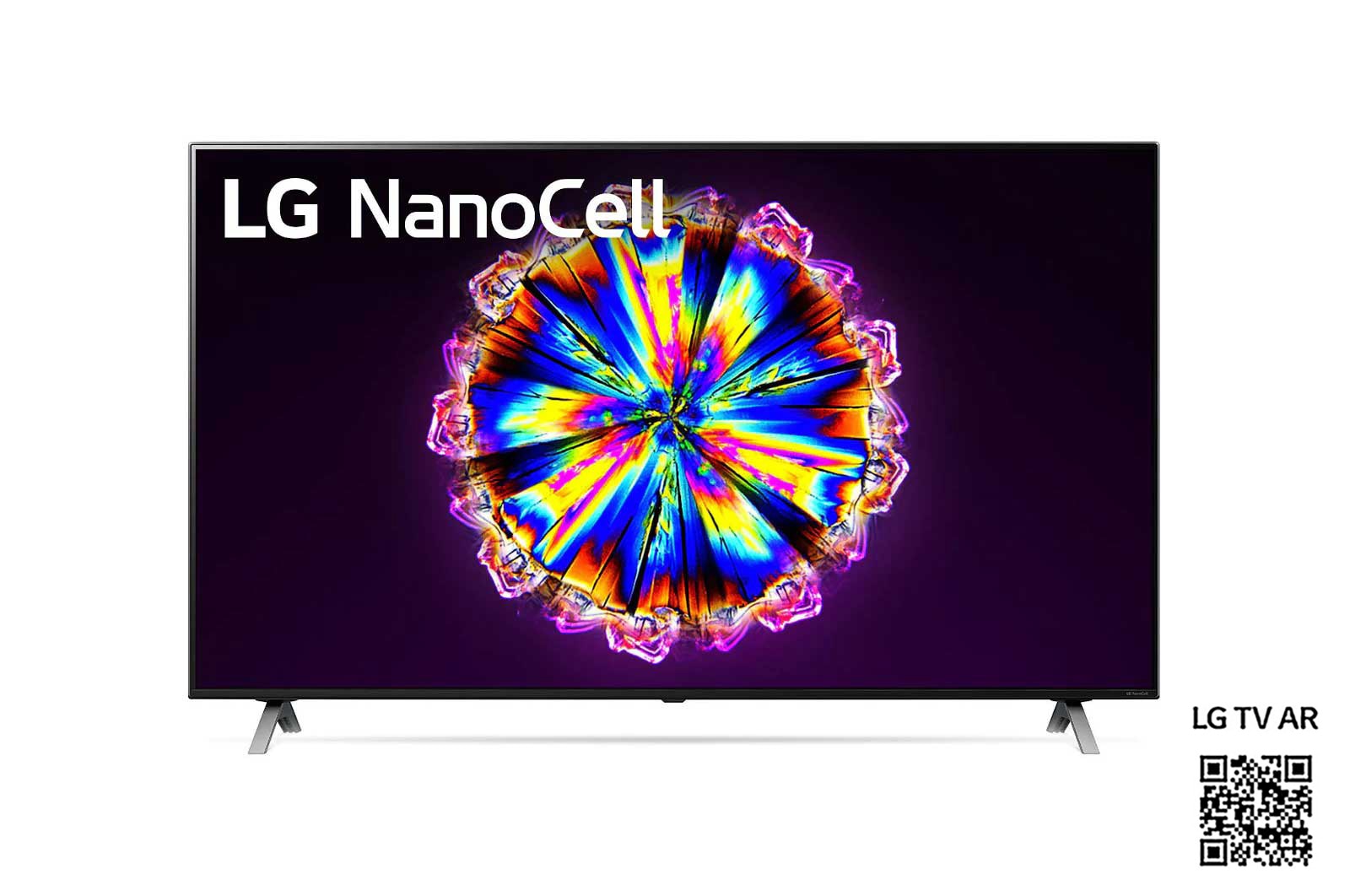 Front view of LG Nano90 65 inch 4K NanoCell TV 65NANO906NA