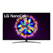 Front view of LG Nano91 65 inch 4K NanoCell TV 65NANO916NA