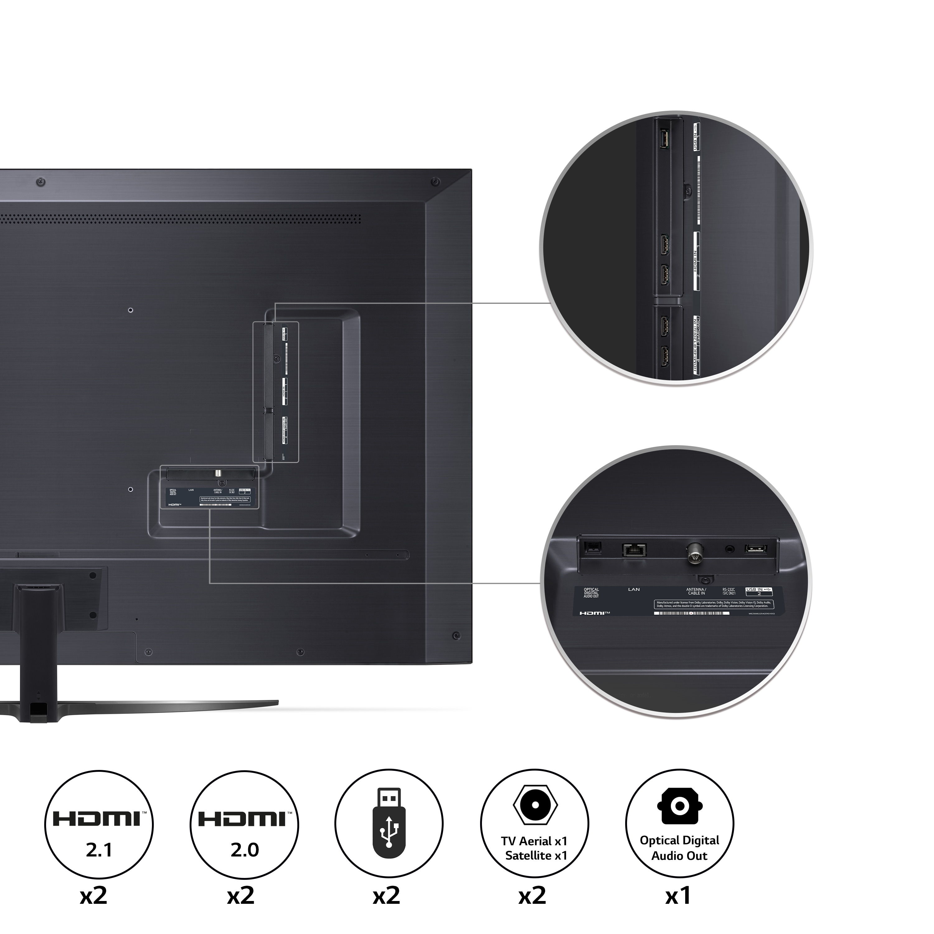 LG QNED QNED81 65 inch TV 2022, 65QNED816QA