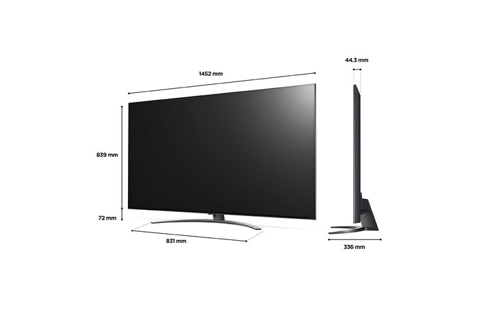 LG QNED QNED81 65 inch TV 2022, 65QNED816QA