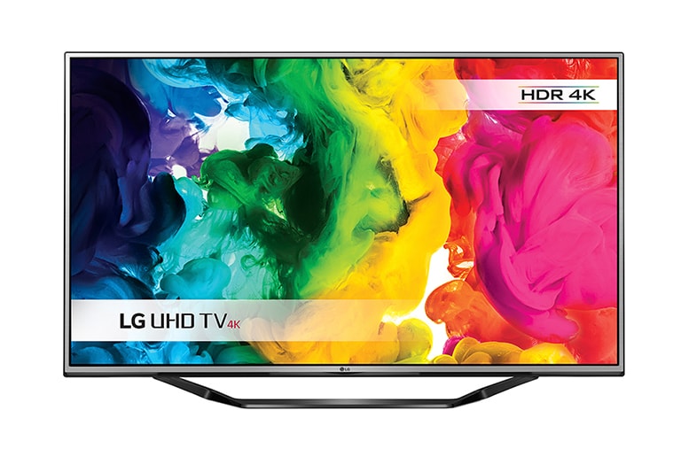 Front view of 65&#34; LG ULTRA HD 4K TV 65UH625V