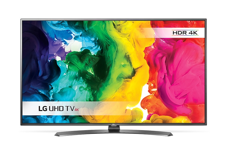 Front view of 65&#34; LG ULTRA HD 4K TV 65UH661V