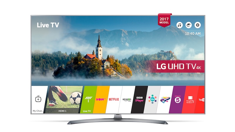 LG 65" LG ULTRA HD 4K TV, 65UJ750V