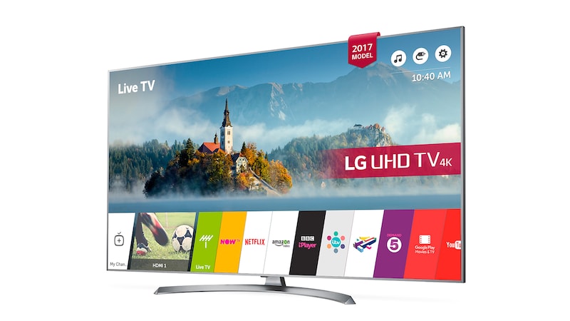 LG 65" LG ULTRA HD 4K TV, 65UJ750V