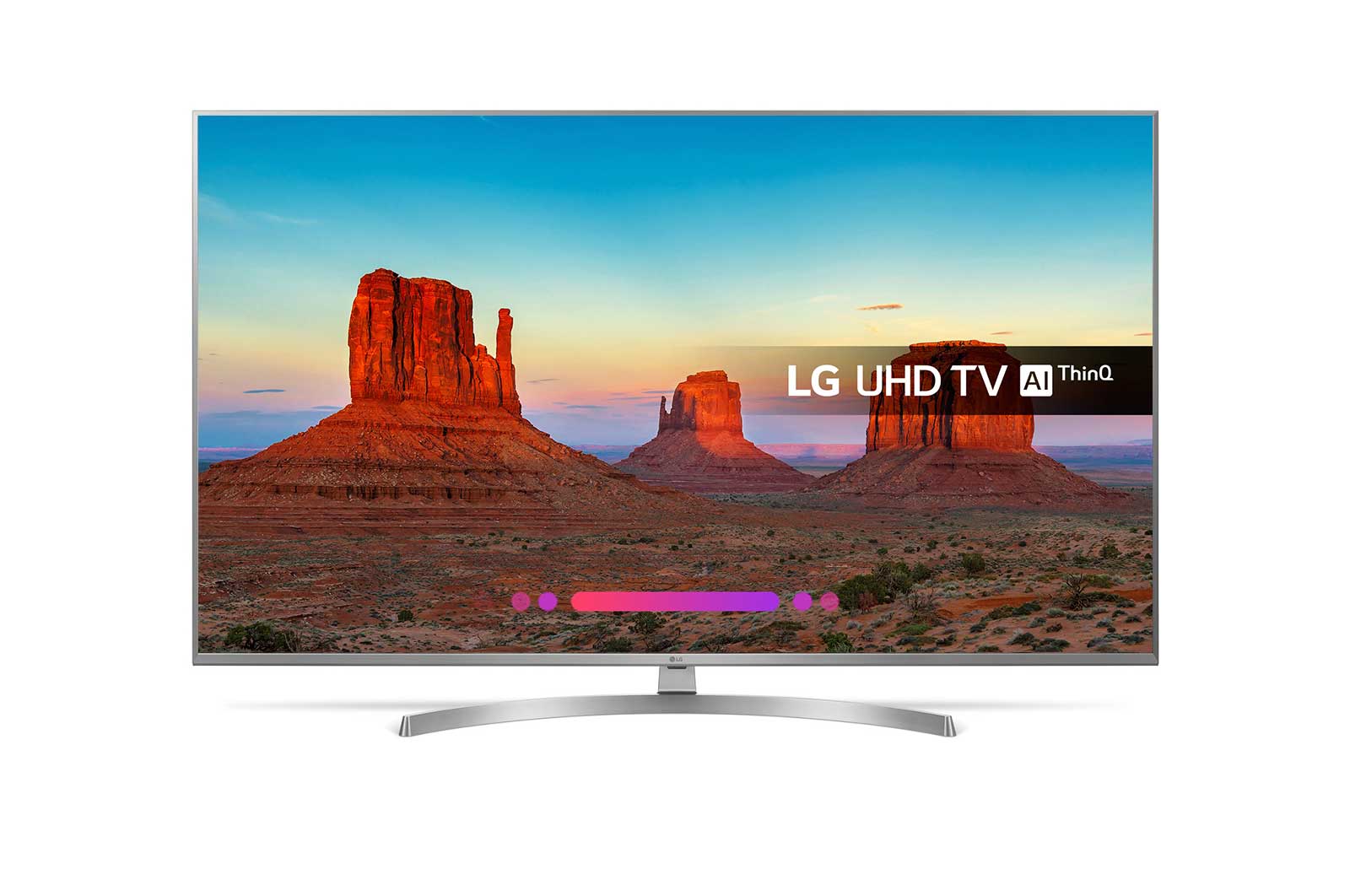 Front view of 65&#34; LG ULTRA HD 4K TV 65UK7550PLA
