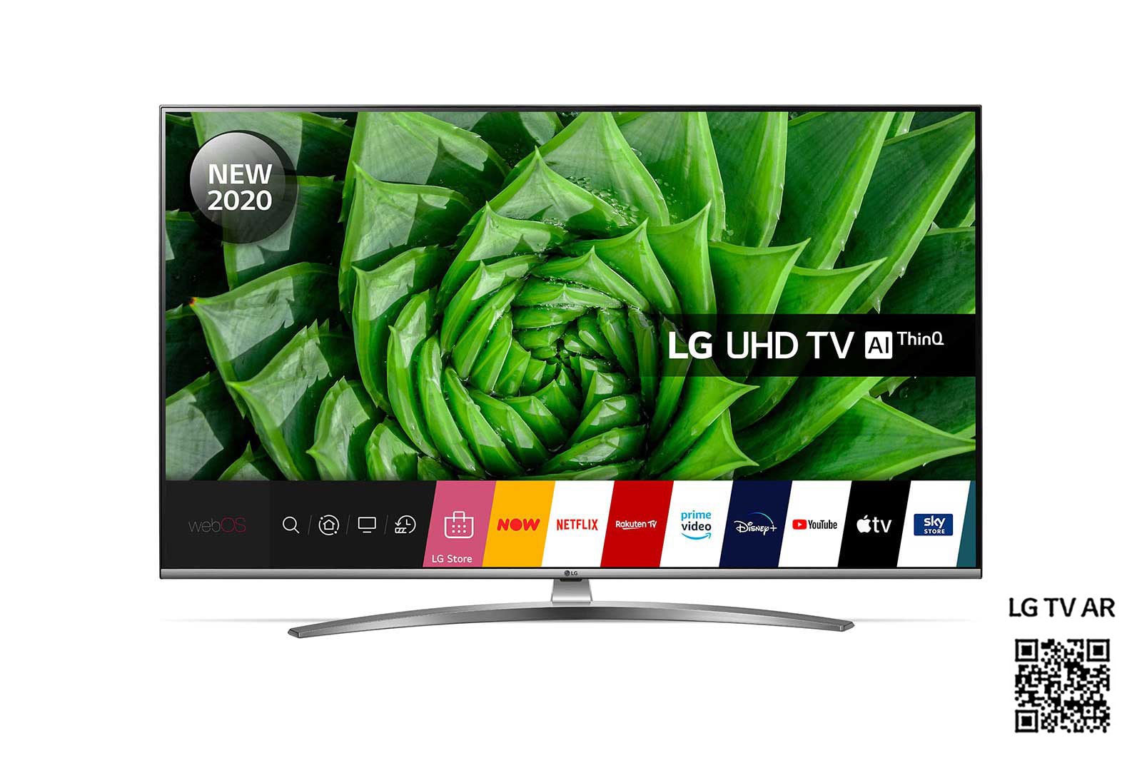 Front view of LG UN81 65 inch 4K Smart UHD TV 65UN81006LB