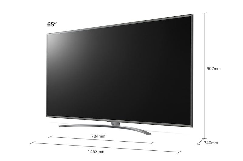 LG UN81 65 inch 4K Smart UHD TV, 65UN81006LB