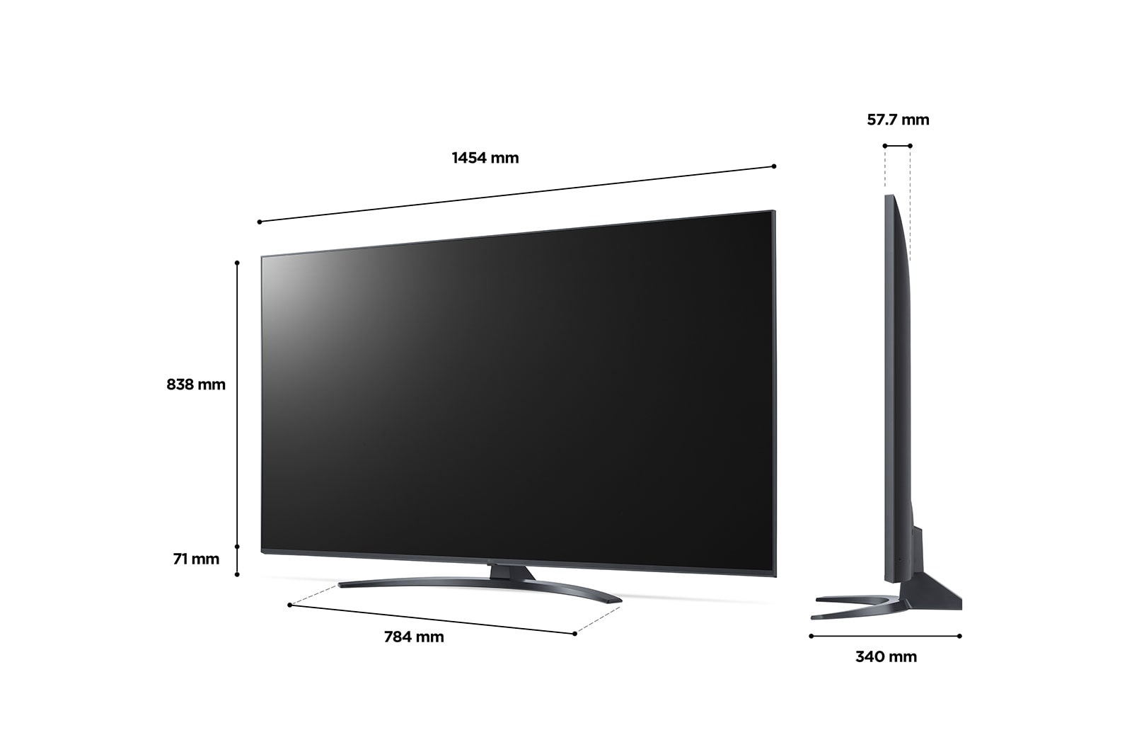 LG 75 Zoll LG QNED87 4K Smart TV, 75QNED87T6B