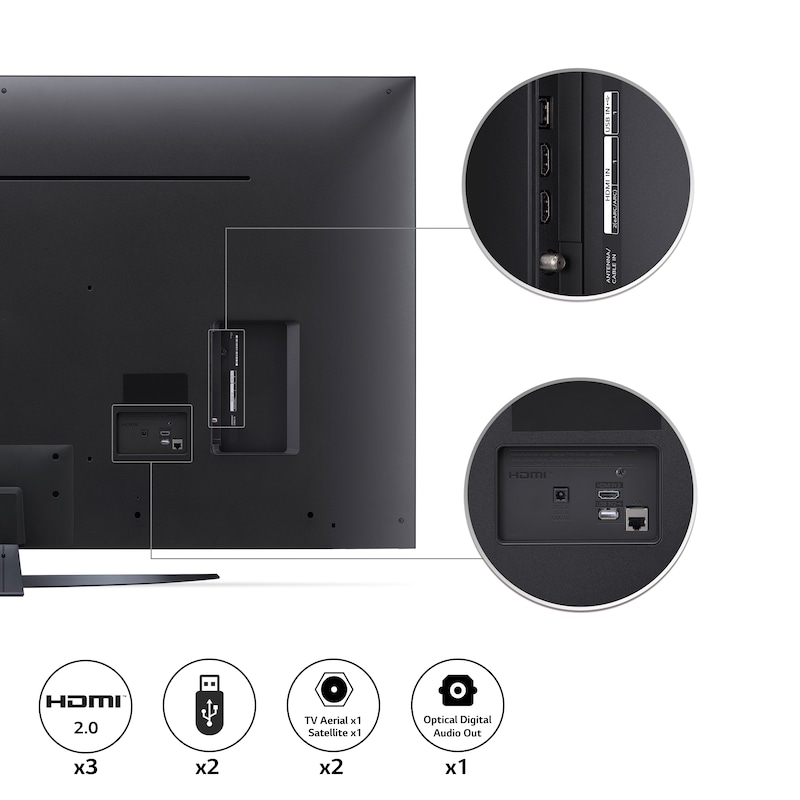 LG LED UQ91 65 inch 4K Smart TV 2022, 65UQ91006LA
