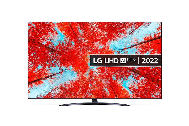 Front view of LG LED UQ91 65 inch 4K Smart TV 2022 65UQ91006LA