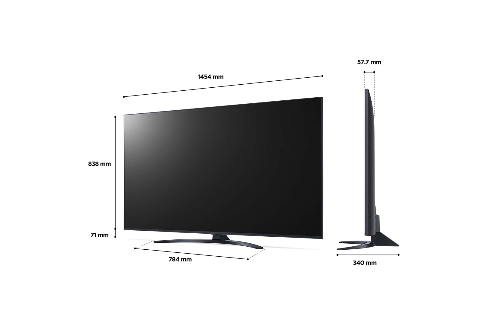 LG LED UQ91 65 inch 4K Smart TV 2022, 65UQ91006LA