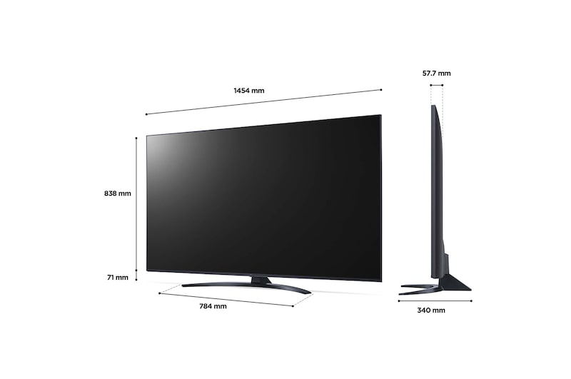 LG LED UQ91 65 inch 4K Smart TV 2022, 65UQ91006LA