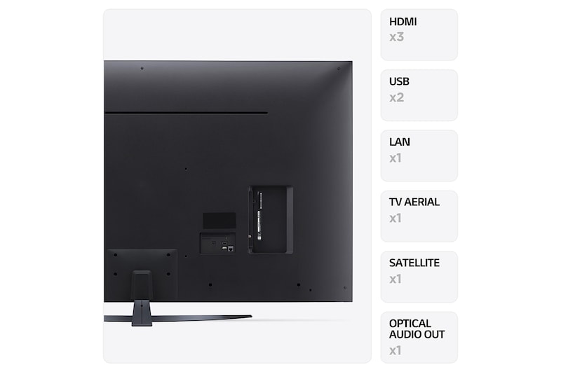 LG UR81 65 inch 4K Smart UHD TV 2023, 65UR81006LJ