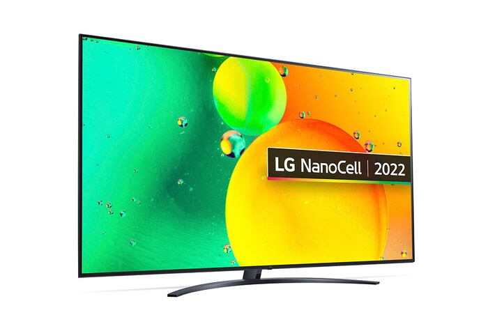 LG NanoCell NANO76 70 inch TV 2022, 70NANO766QA