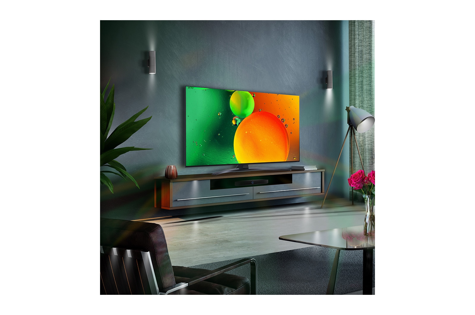 LG NanoCell NANO76 70 inch TV 2022, 70NANO766QA