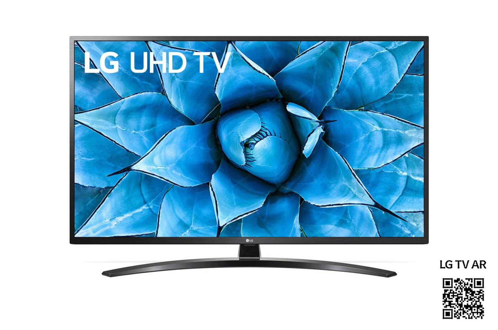 Front view of LG UN74 70 inch 4K Smart UHD TV 70UN74006LA