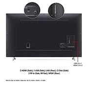LG LED UP76 70" 4K Smart TV, 70UP76706LB
