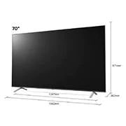 LG LED UP76 70" 4K Smart TV, 70UP76706LB