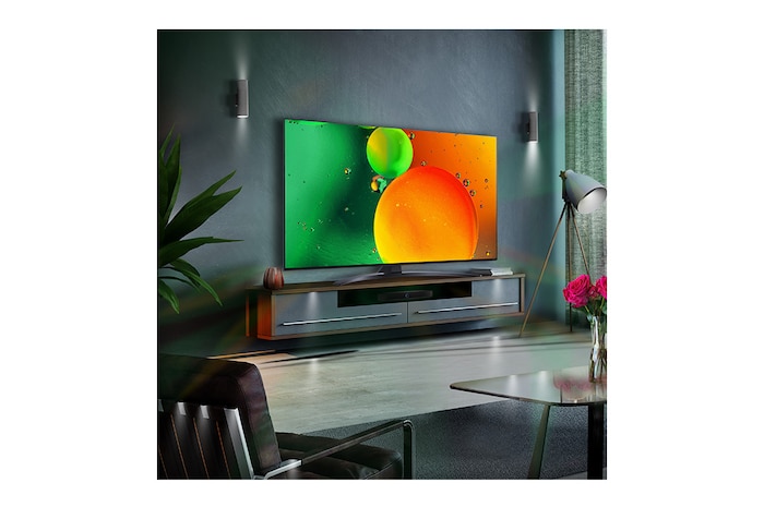 LG NanoCell NANO76 75 inch TV 2022, 75NANO766QA