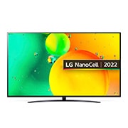 LG NanoCell NANO76 75 inch TV 2022, 75NANO766QA