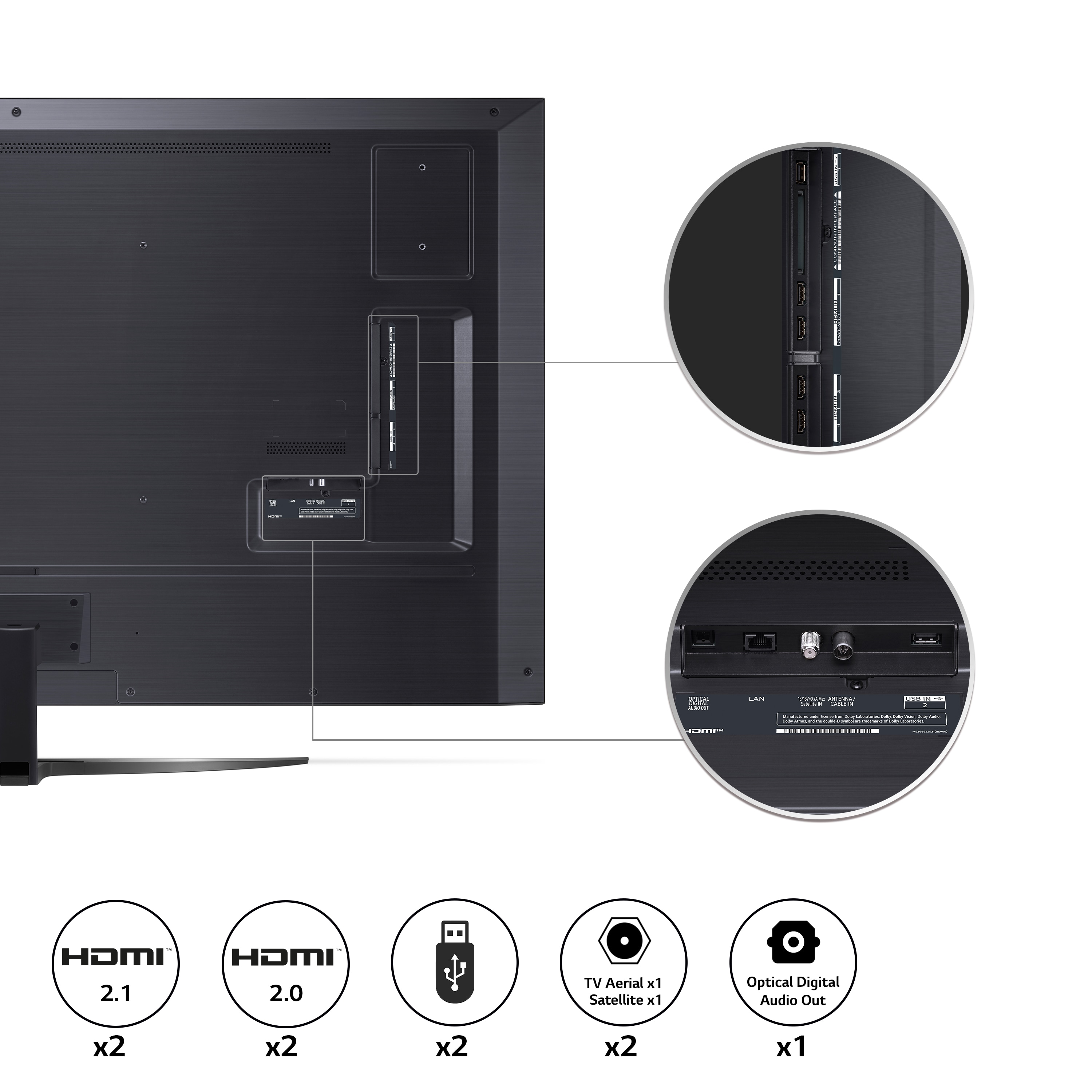 LG NanoCell NANO81 75 inch TV 2022, 75NANO816QA