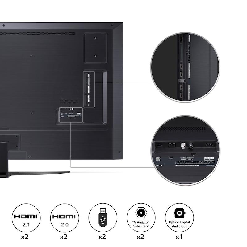 LG NanoCell NANO81 75 inch TV 2022, 75NANO816QA