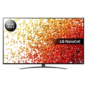 A front view of the LG NanoCell TV