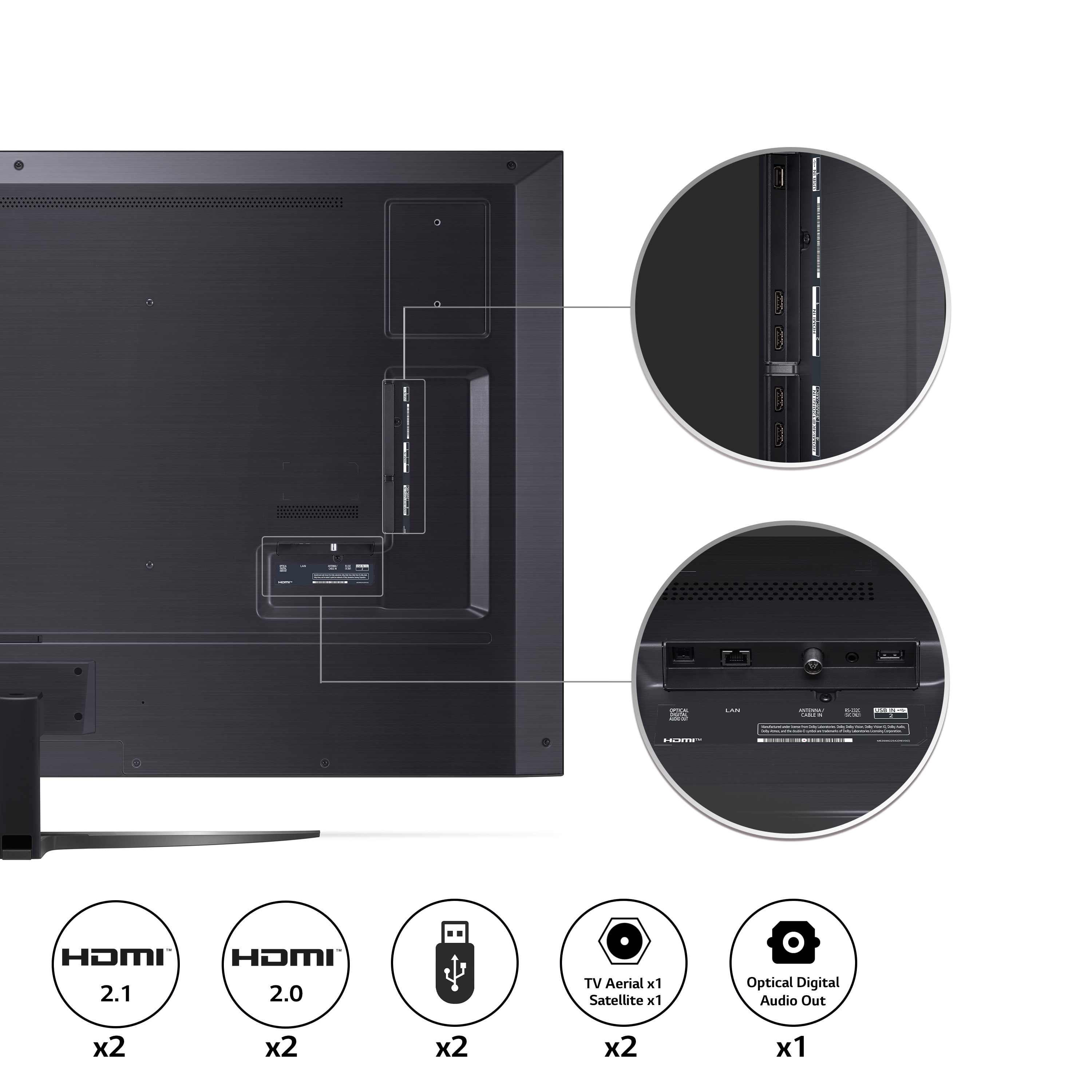 LG QNED QNED81 86 inch TV 2022, 86QNED816QA