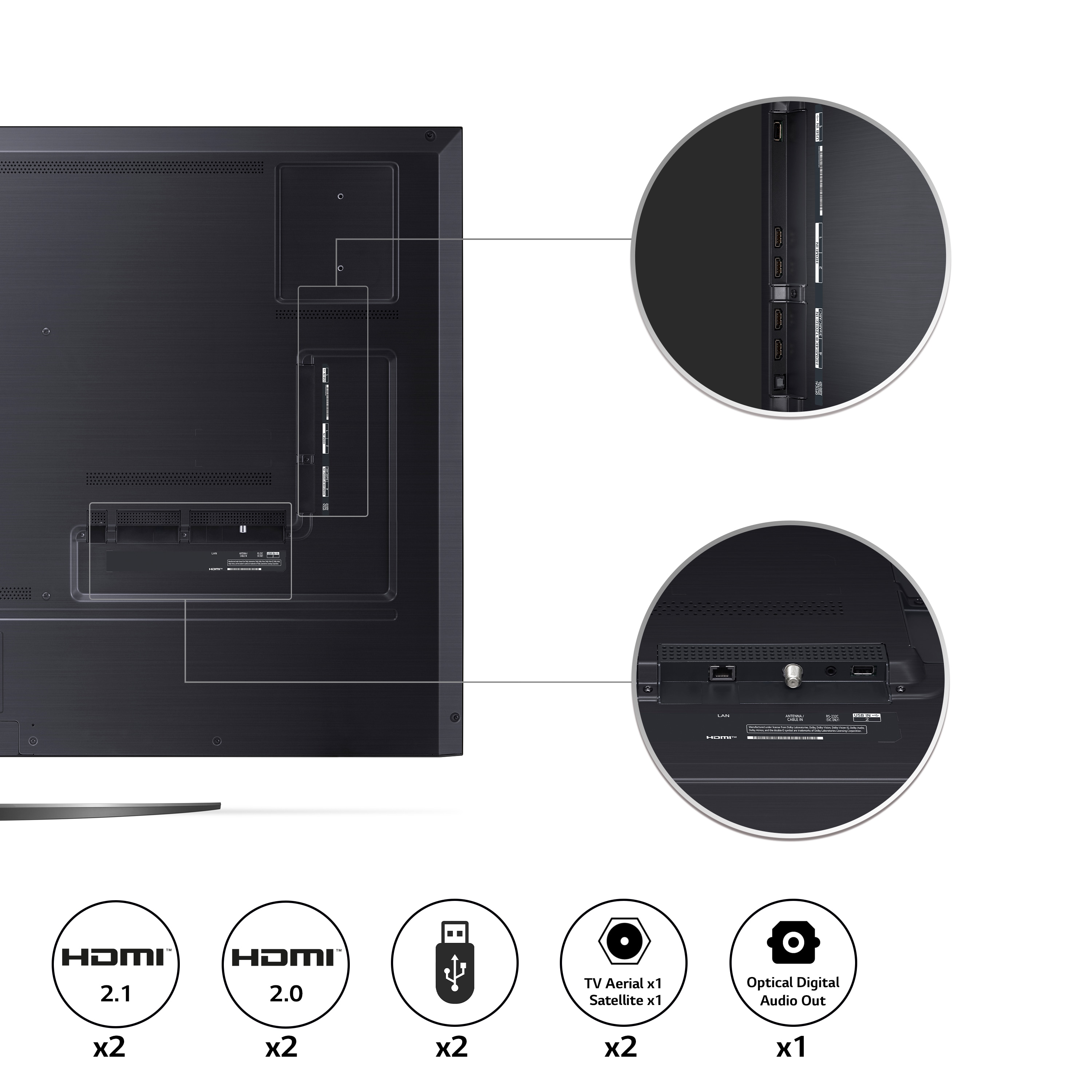 LG QNED MiniLED QNED86 75 inch TV 2022, 75QNED866QA