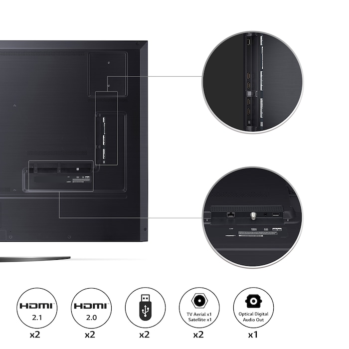 LG QNED MiniLED QNED86 75 inch TV 2022, 75QNED866QA
