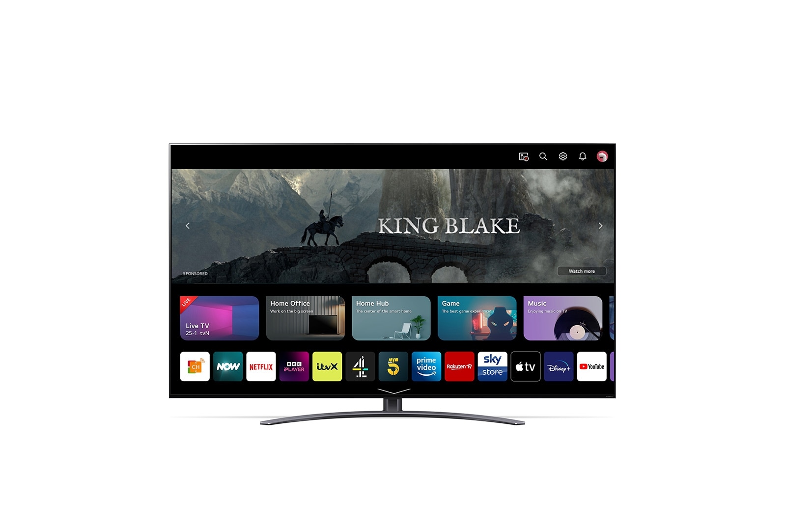 LG QNED MiniLED QNED91 86 inch TV 2022, 86QNED916QE