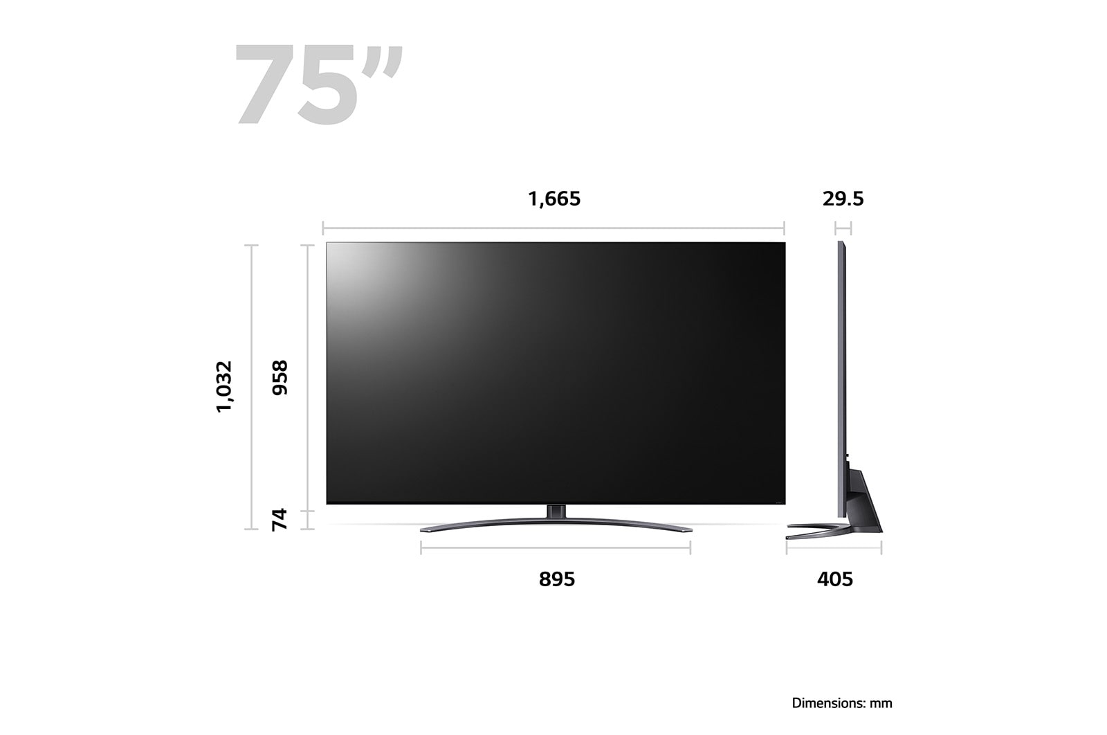 LG QNED MiniLED QNED91 86 inch TV 2022, 86QNED916QE
