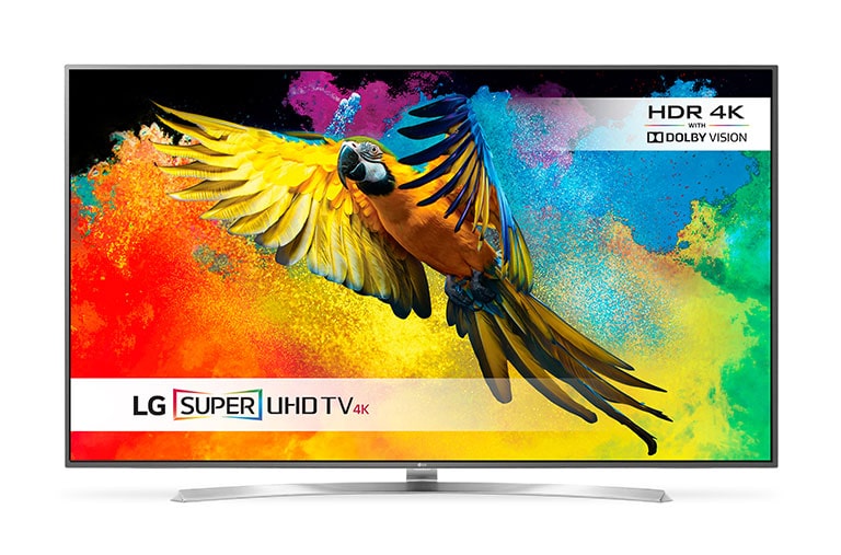 Front view of 75&#34; LG SUPER UHD TV 75UH780V