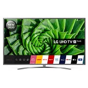 Front view of LG UN81 75 inch 4K Smart UHD TV 75UN81006LB