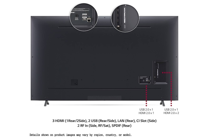 LG LED UP80 75" 4K Smart TV, 75UP80006LR
