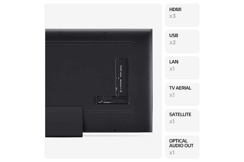 LG UR91 75 inch 4K Smart UHD TV 2023, 75UR91006LA