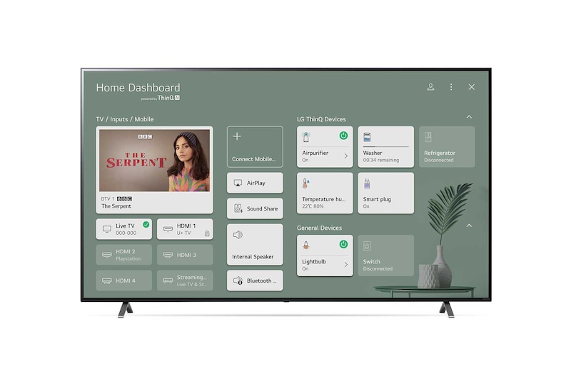 LG NanoCell NANO75 86" 4K Smart TV, 86NANO756PA
