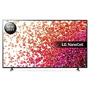 A front view of the LG NanoCell TV