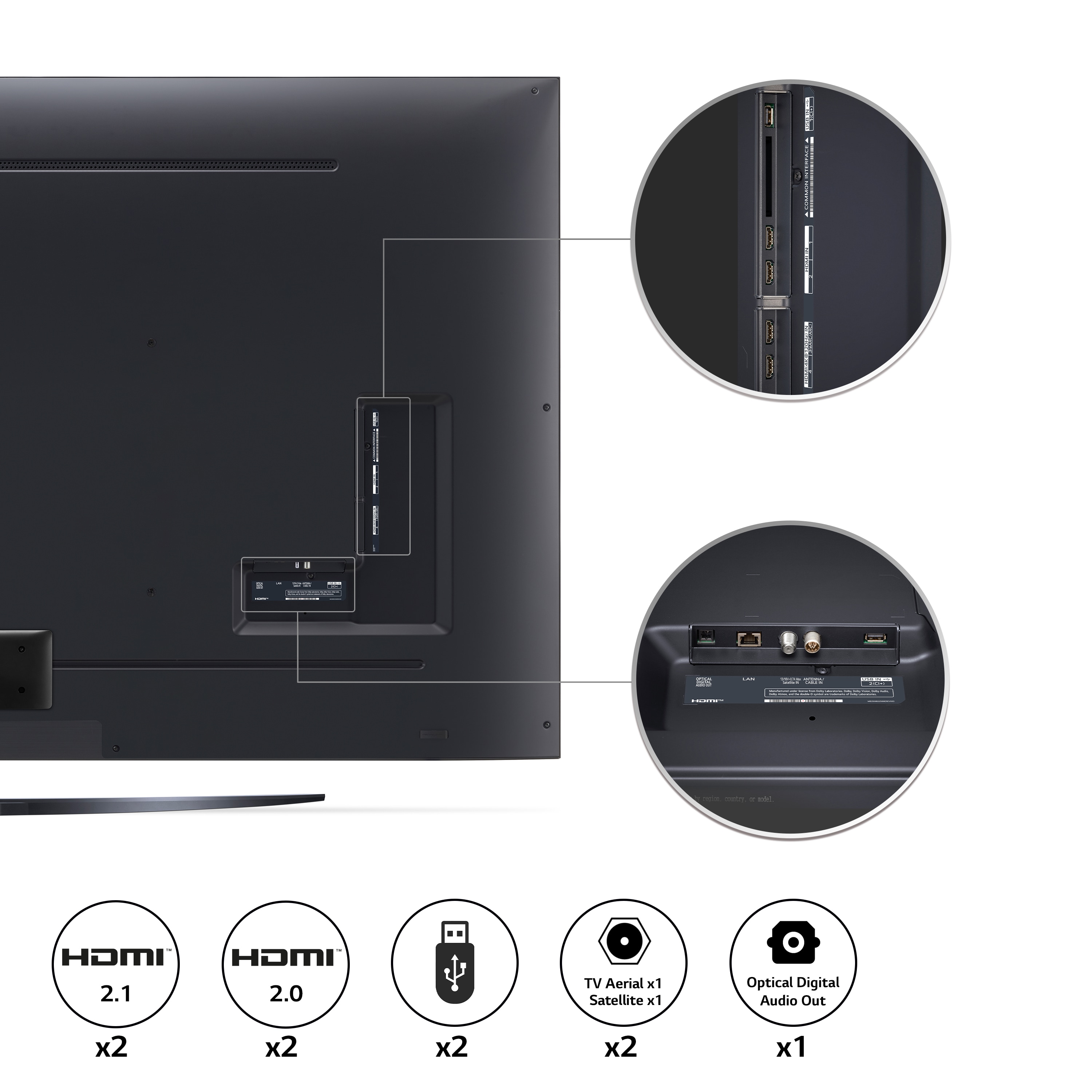 LG NanoCell NANO76 86 inch TV 2022, 86NANO766QA