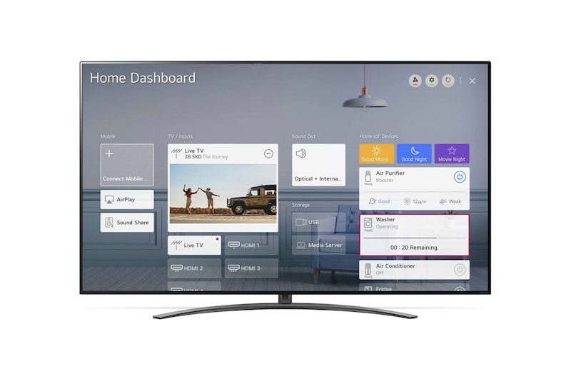 LG Nano91 86 inch 4K NanoCell TV, 86NANO916NA