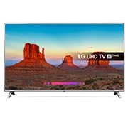 Front view of 86&#34; LG ULTRA HD 4K TV 86UK6500PLA