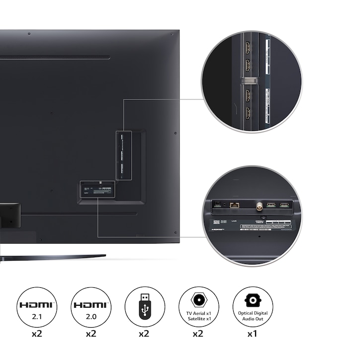 LG LED UQ91 86 inch 4K Smart TV 2022, 86UQ91006LA