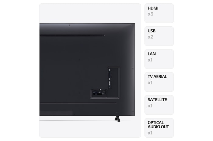 LG 86 inch LG UR78 AI 4K Smart UHD TV, 86UR78006LB