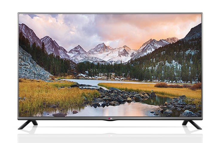 Front view of 42&#34; LB5500 LG Full HD LED TV 42LB5500