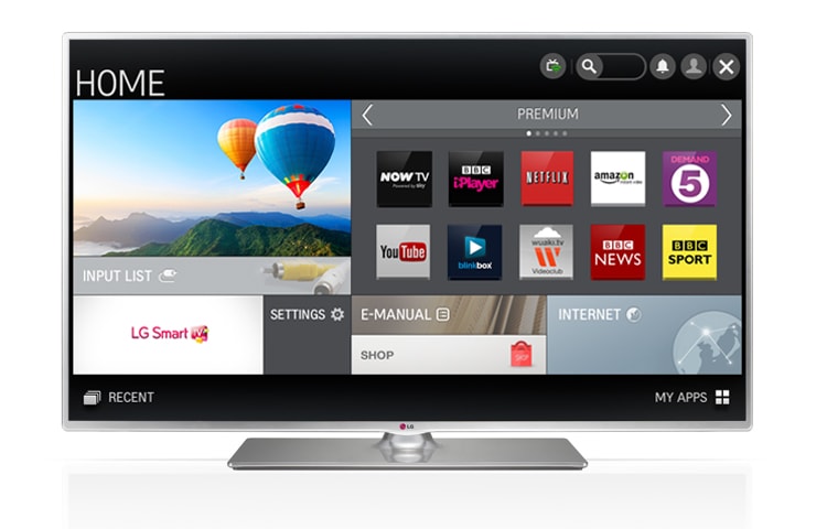 LG 42" LB580V LG Smart TV, 42LB580V