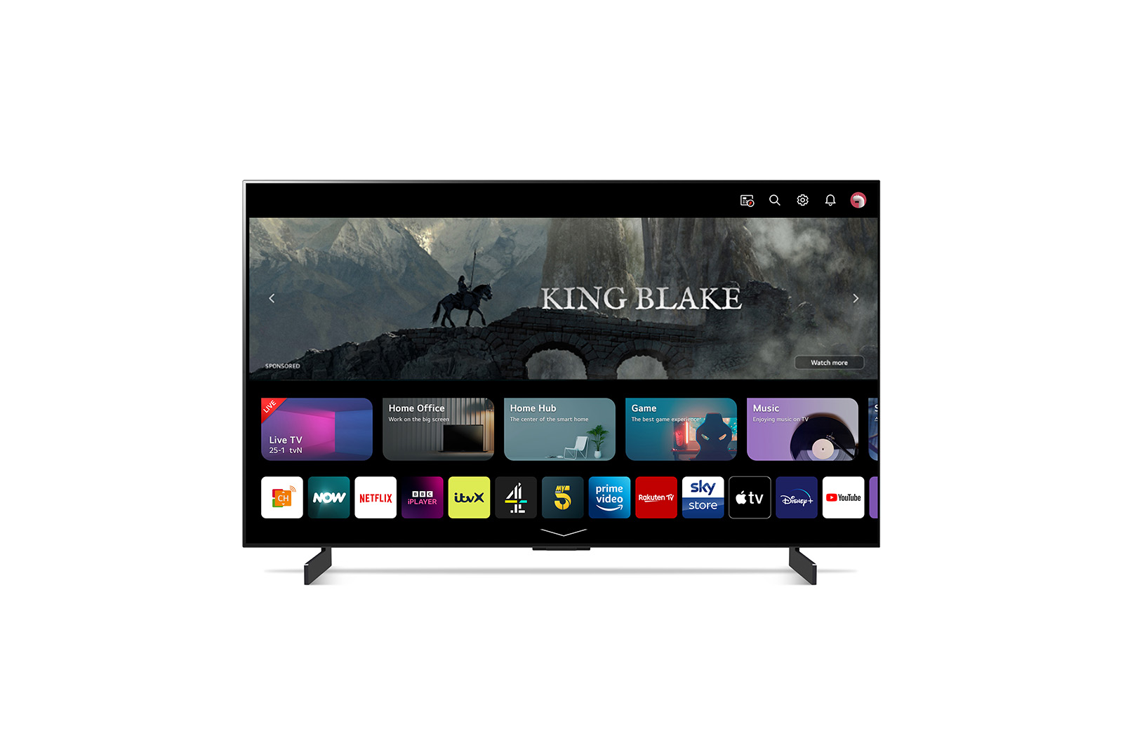LG OLED evo C3 42" TV & T90S Earbuds, OLED42C34LA.T90S